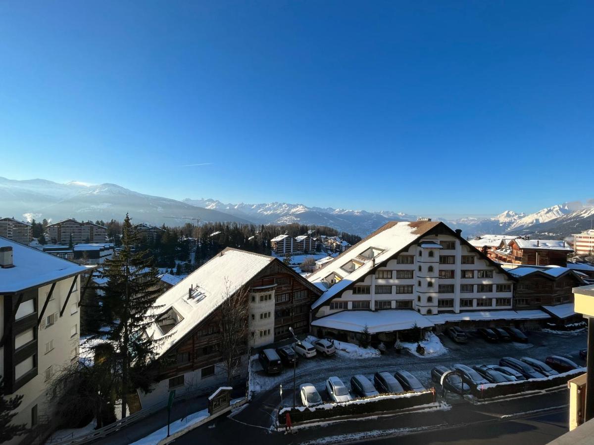 L'Eperon Center Crans Wonderful View Apartamento Exterior foto
