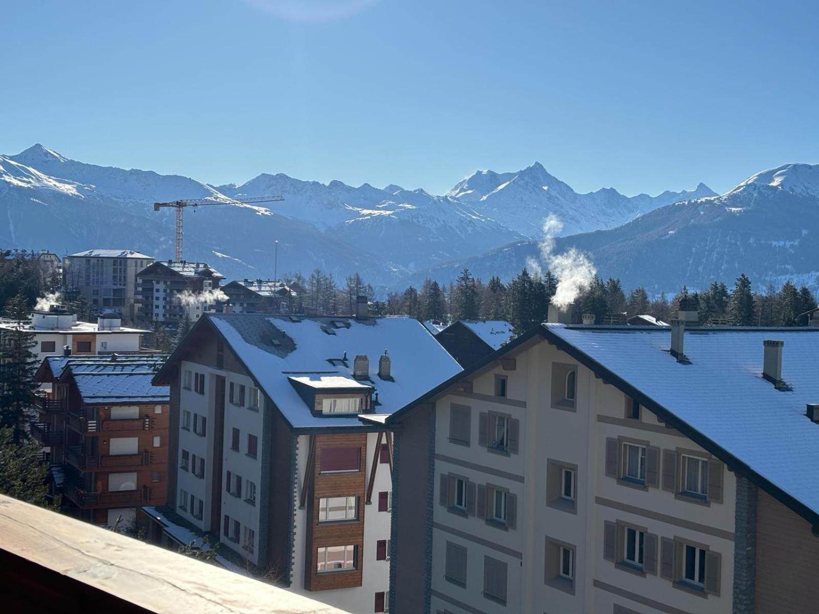 L'Eperon Center Crans Wonderful View Apartamento Exterior foto
