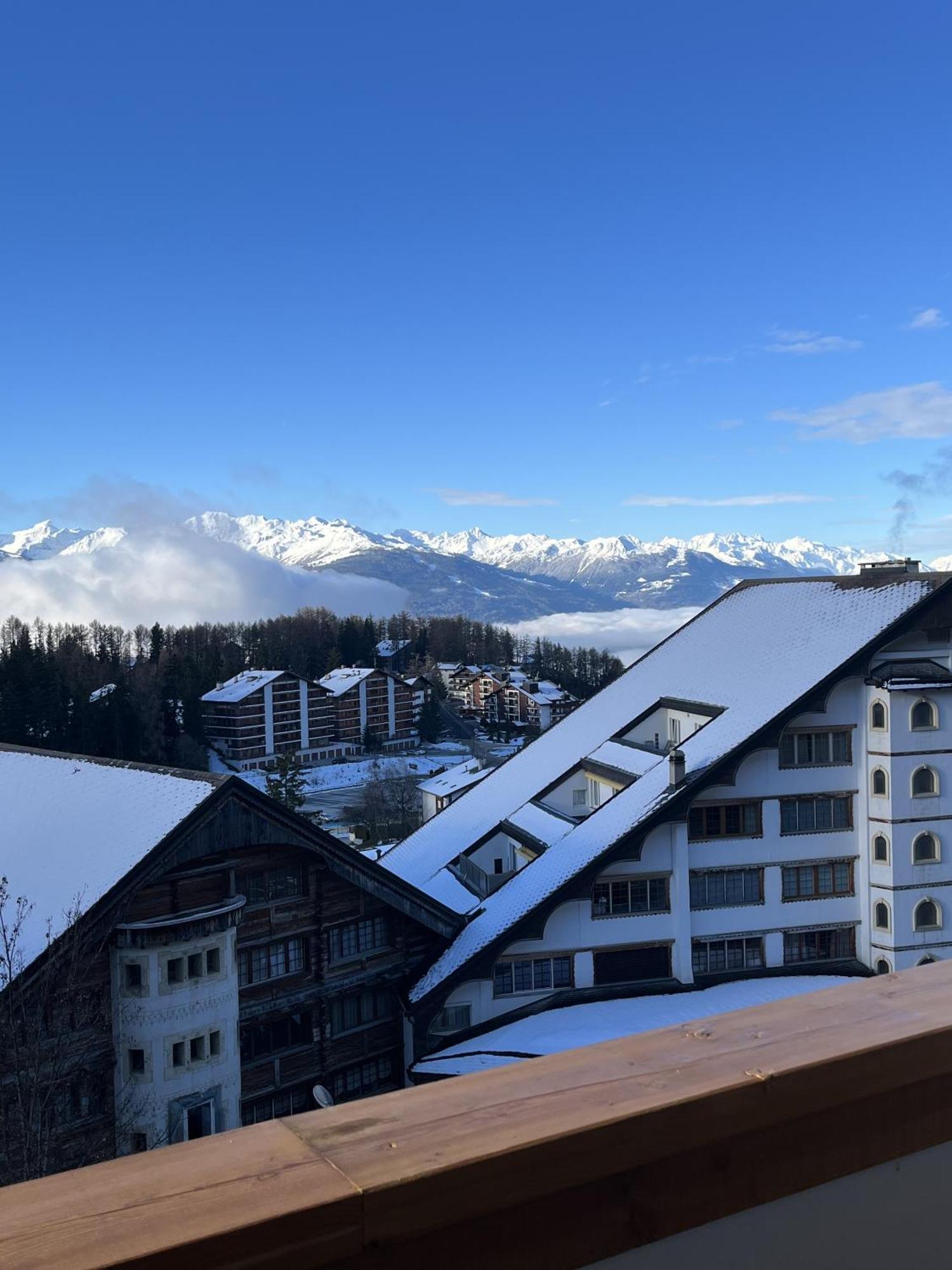 L'Eperon Center Crans Wonderful View Apartamento Exterior foto