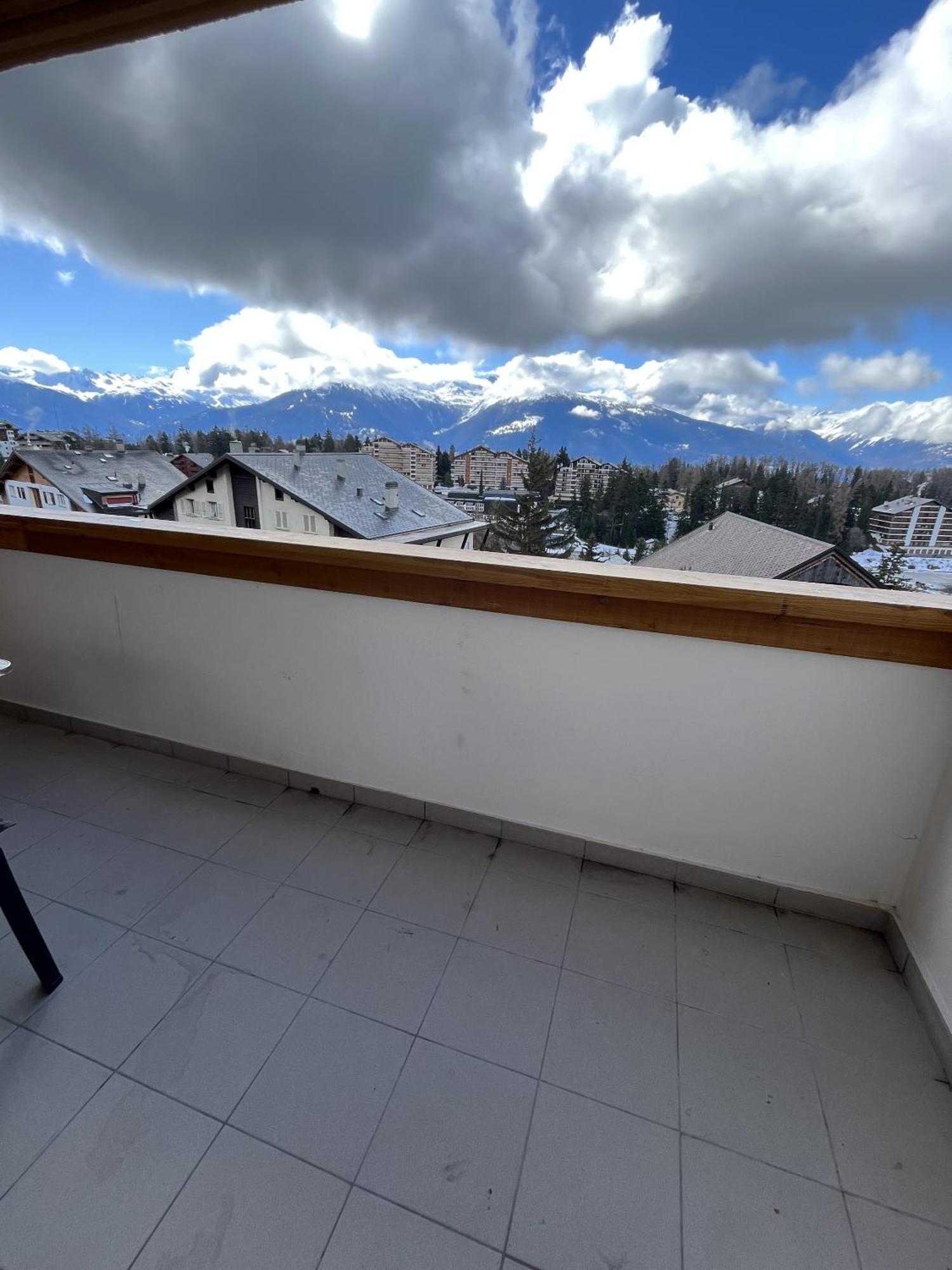 L'Eperon Center Crans Wonderful View Apartamento Exterior foto