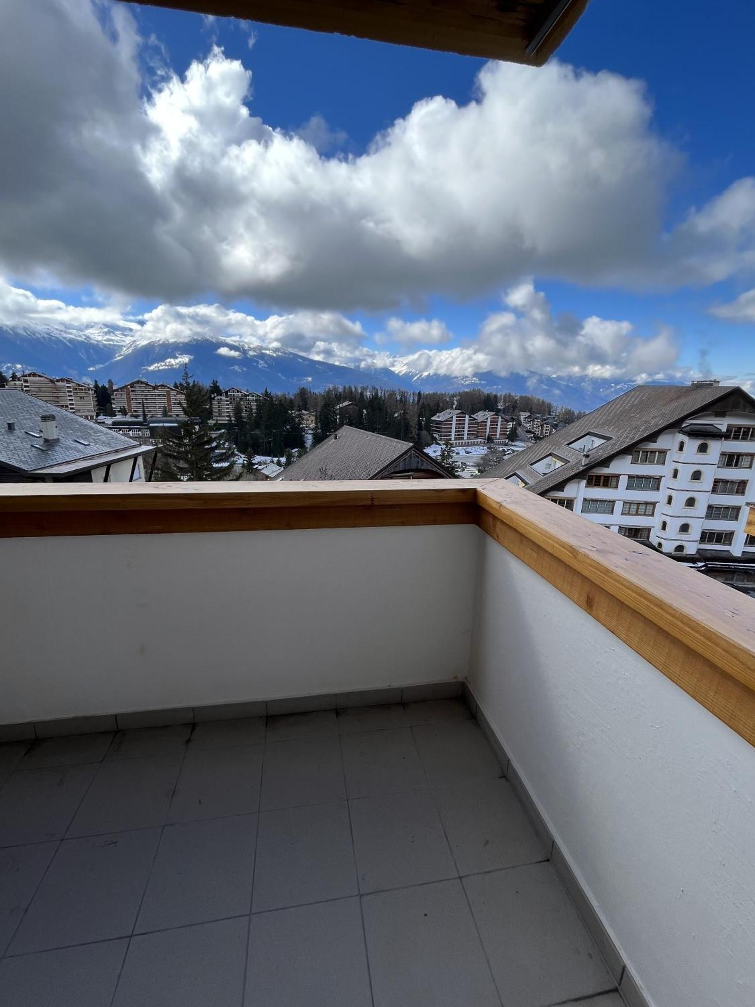 L'Eperon Center Crans Wonderful View Apartamento Exterior foto