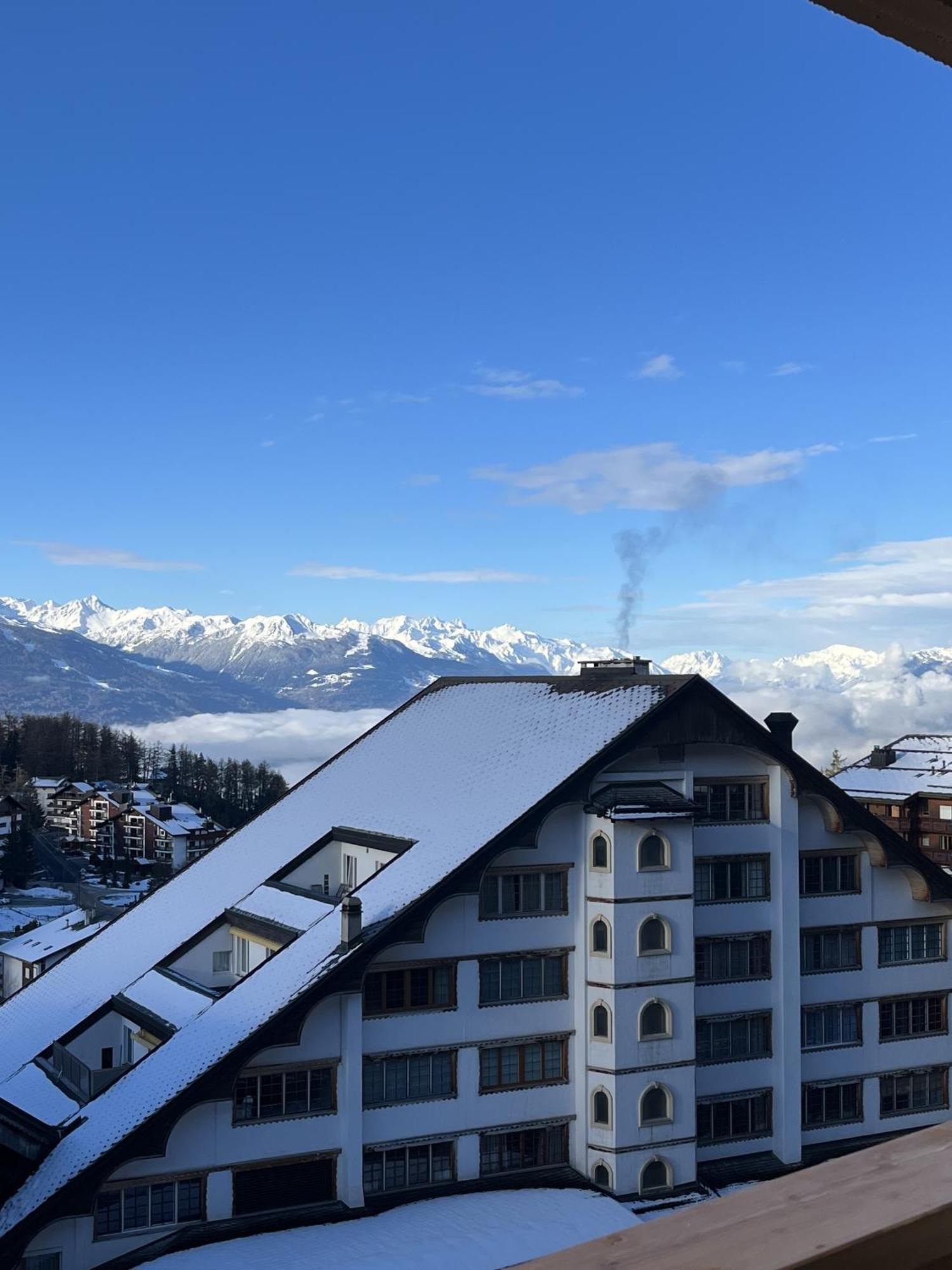 L'Eperon Center Crans Wonderful View Apartamento Exterior foto