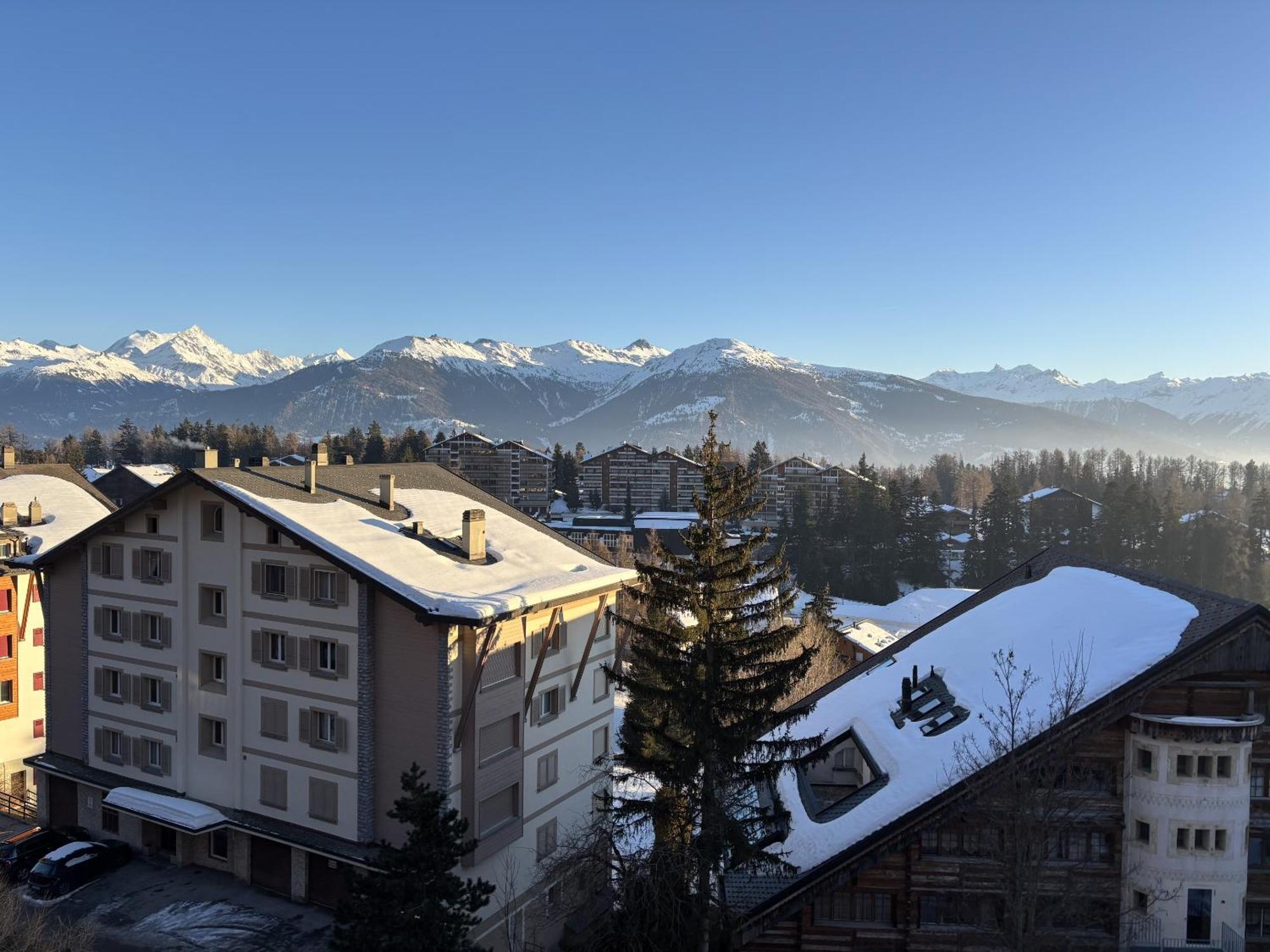 L'Eperon Center Crans Wonderful View Apartamento Exterior foto