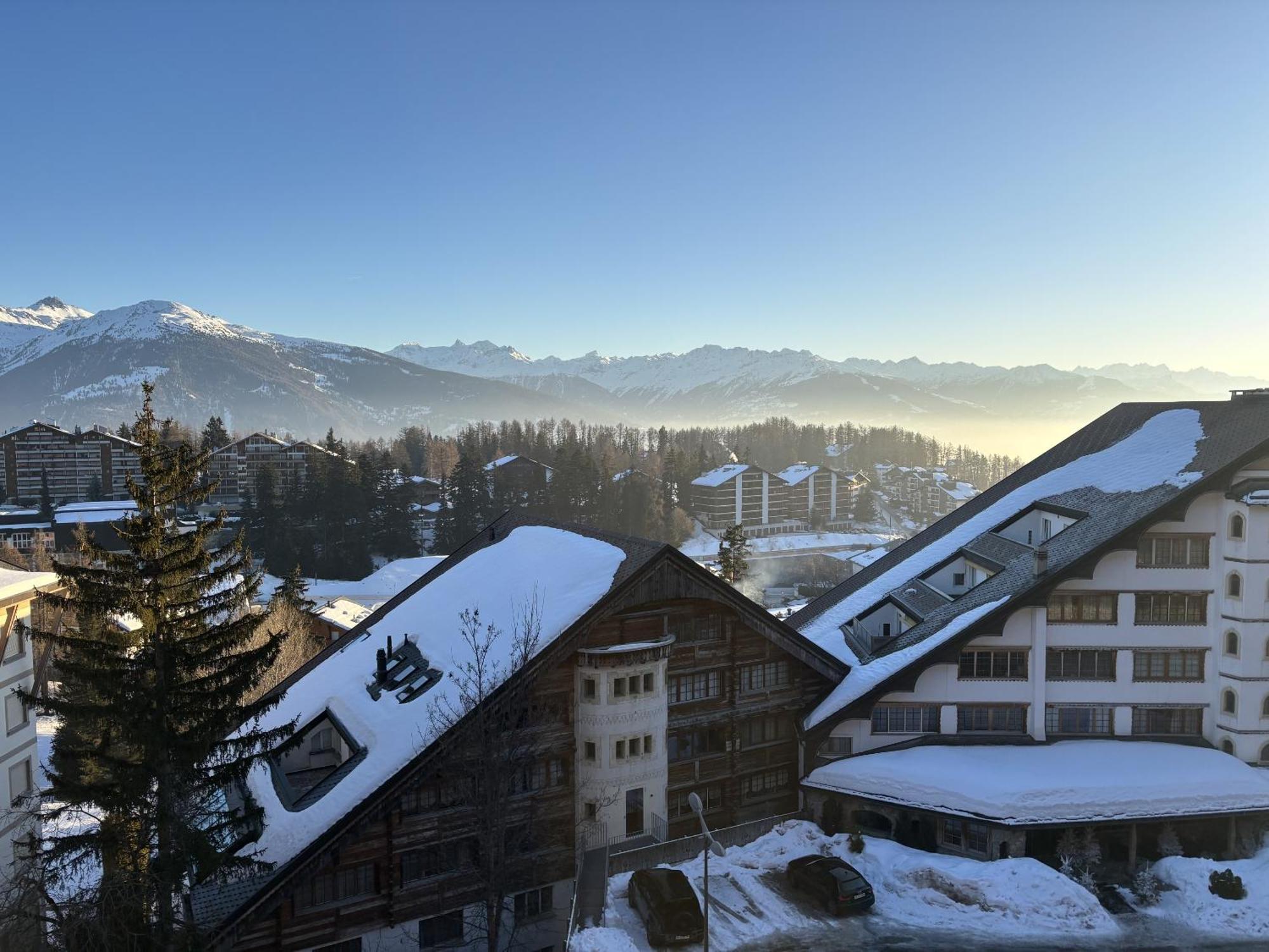 L'Eperon Center Crans Wonderful View Apartamento Exterior foto